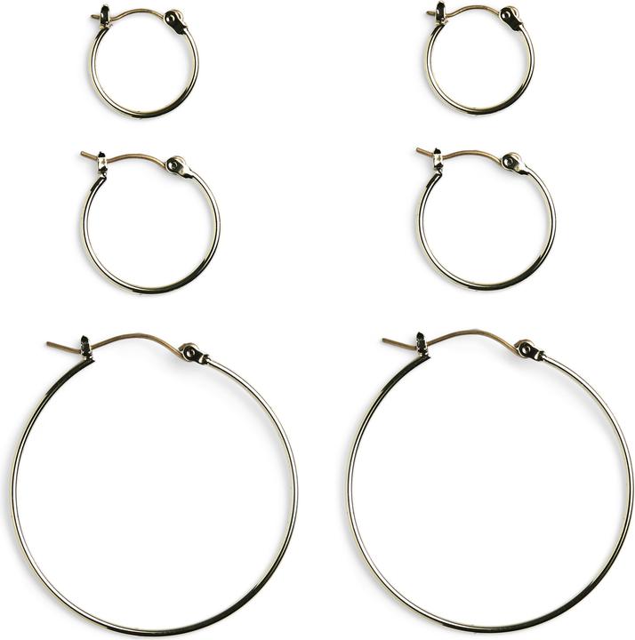 Produktbild Pieces Pcbelinda 3-Pack Creol Plated Noos (90% Messing, 5% Titan, 5% Eisen)