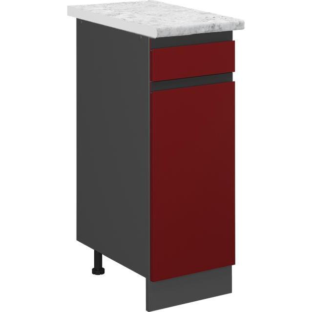 Vicco, Regal, Küchenschrank mit Schublade R-Line (30 x 46 x 81.5 cm)