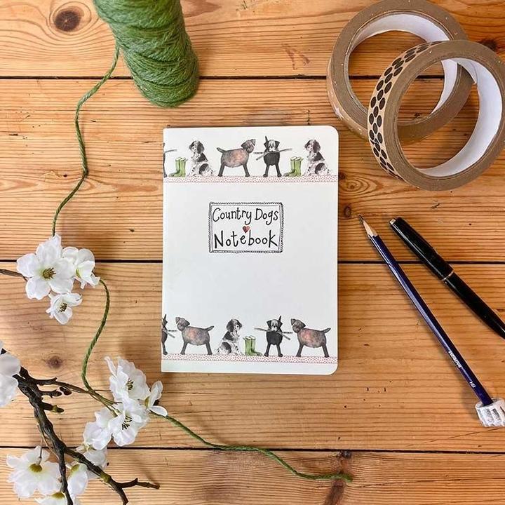 Hamelin Notizbuch A5/40K Linie SNM11 Country Dogs (A5, Lined, Soft cover)