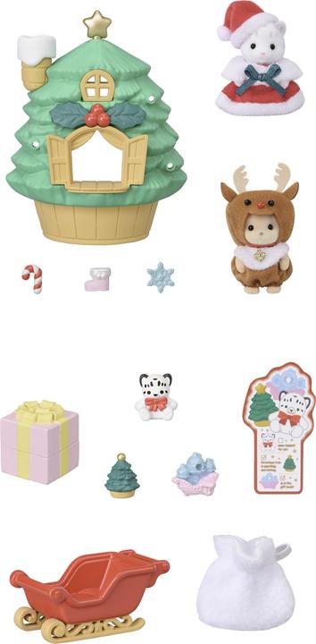 Produktbild Sylvanian Families Baby Santa's Christmas Tree House