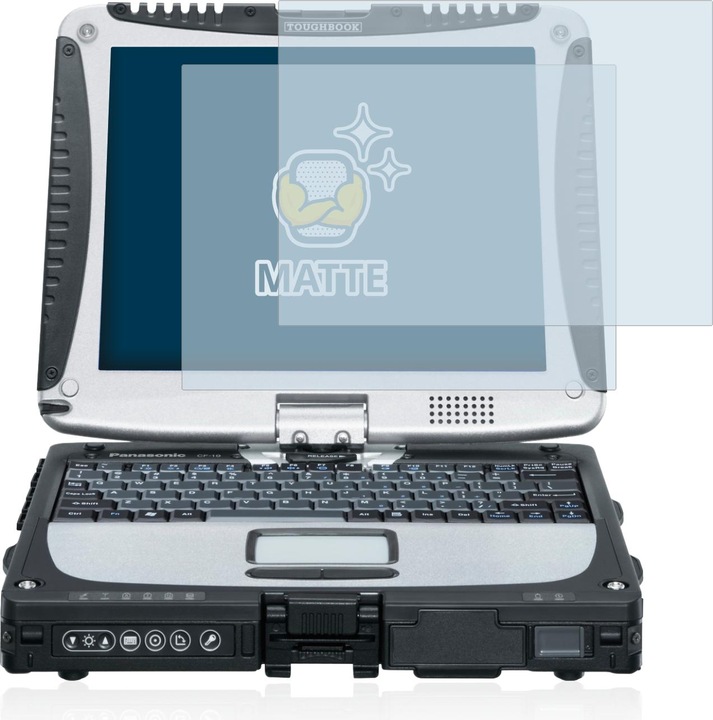 Productafbeelding BROTECT Antireflecterende schermbeschermer mat (2 Stuk, Toughbook CF-19)