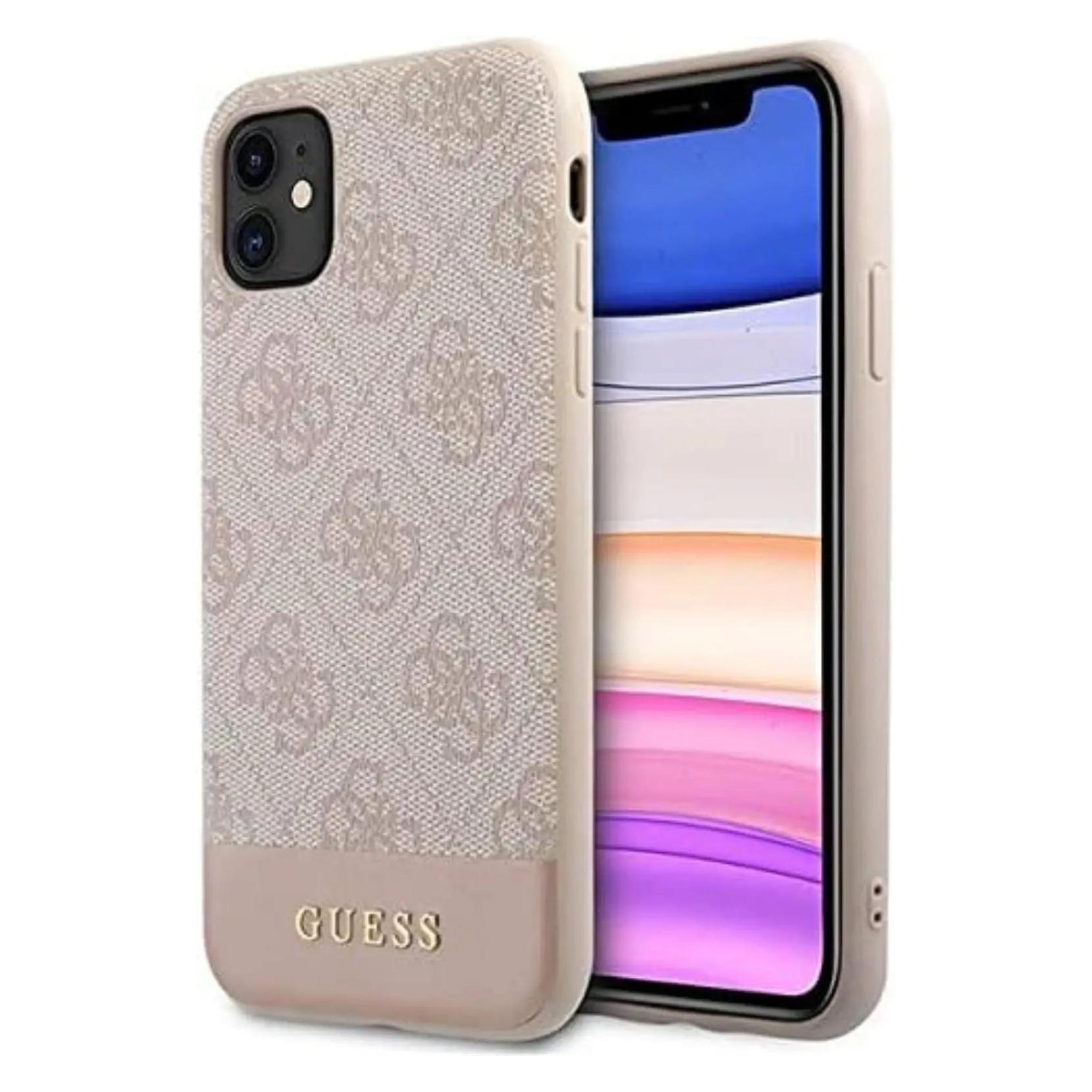 Guess Case (Apple IPhone 11), Smartphone Hülle, Pink