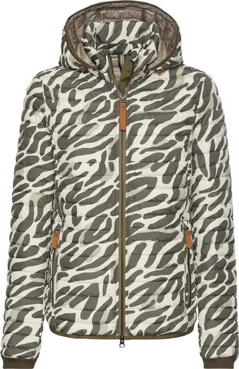 Camel Active Steppblouson mit Animal Print