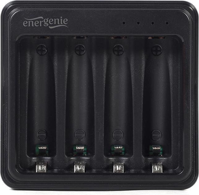 Image du produit Gembird Chargeur de piles USB ENERGENIE pour piles AA/AAA Noir (AA, AAA)