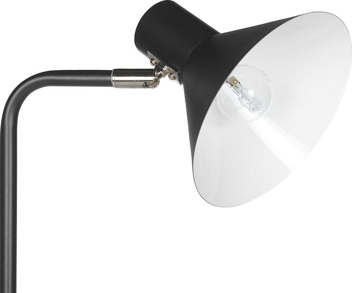 Produktbild Beliani Stehlampe Metall schwarz 154 cm Kegelform RIMAVA (E14)