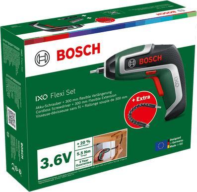 Actual product image Bosch Home & Garden IXO 7 Flexi Set