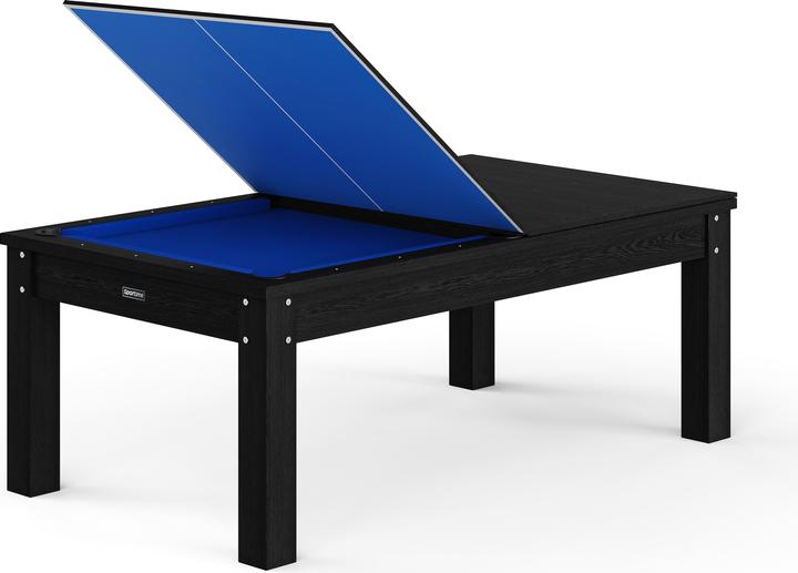 Image du produit Sportime Trinity Table de jeu et de repas Ping-pong et billard