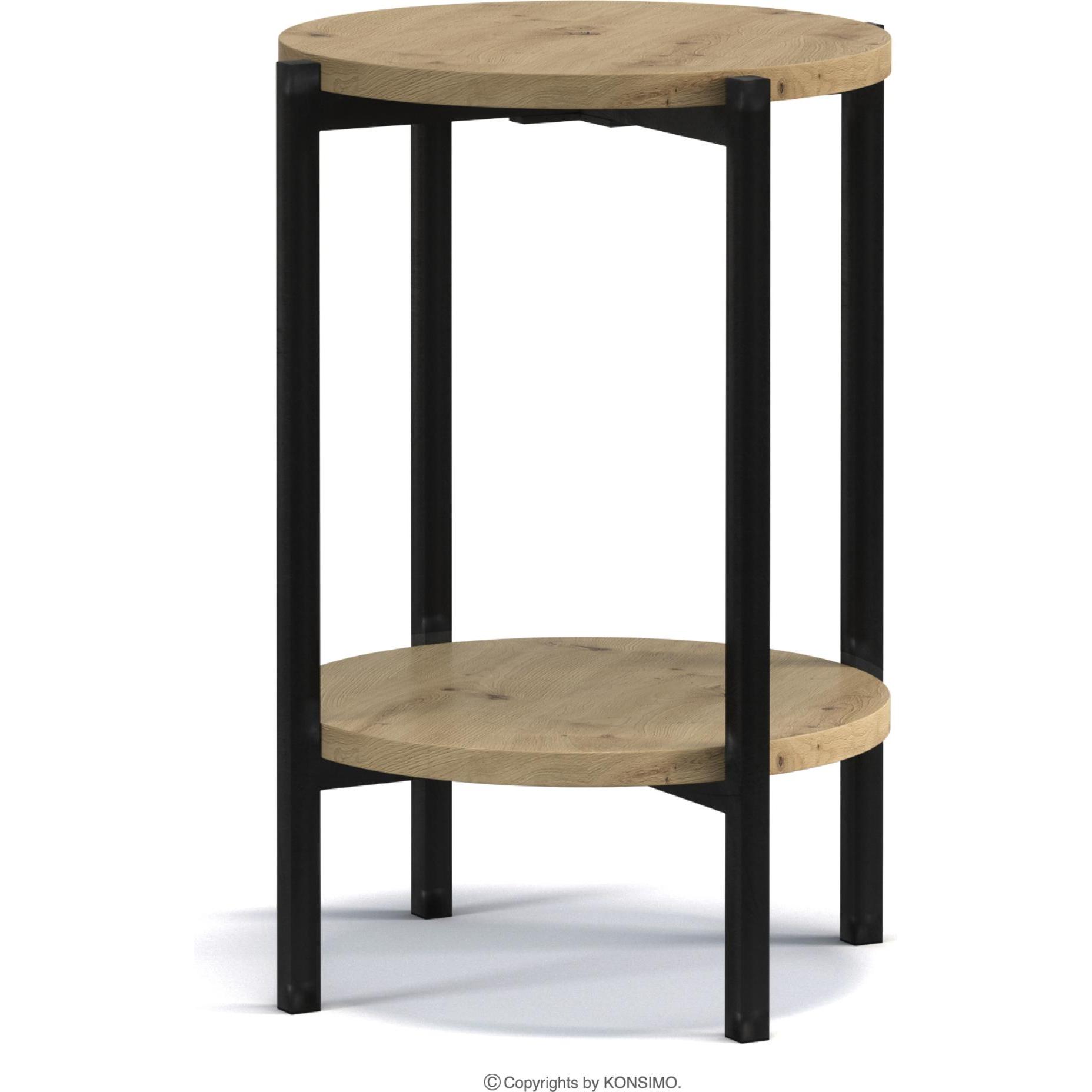 Konsimo, Couchtisch + Beistelltisch, Geris (44 x 60 x 44 cm)