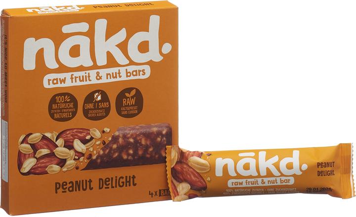 Actual product image Nakd Peanut Delight (4 pcs., 35 g)