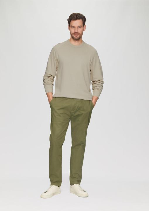 Produktbild S.Oliver Sweatshirt Leichtes Sweatshirt mit Crewneck und Raglanärmeln (3XL)