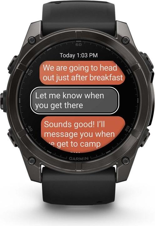 Produktbild Garmin Fenix 8 AMOLED Sapphire Titan (51 mm)