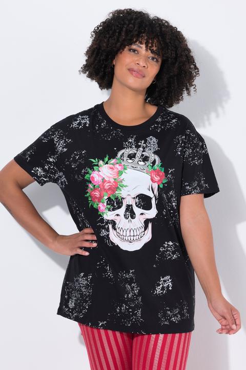 Actual product image Angel of Style T-Shirt, oversized, Totenkopf (42)