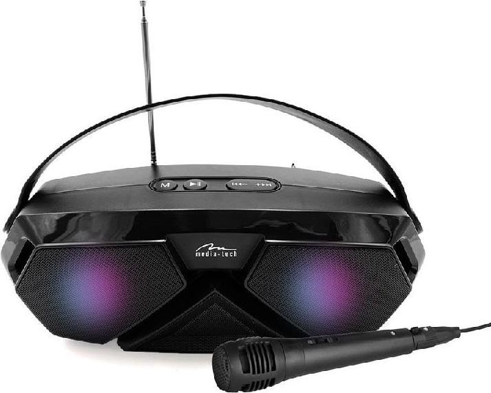 Media-Tech Playbox Scout zwarte luidspreker (12 h)