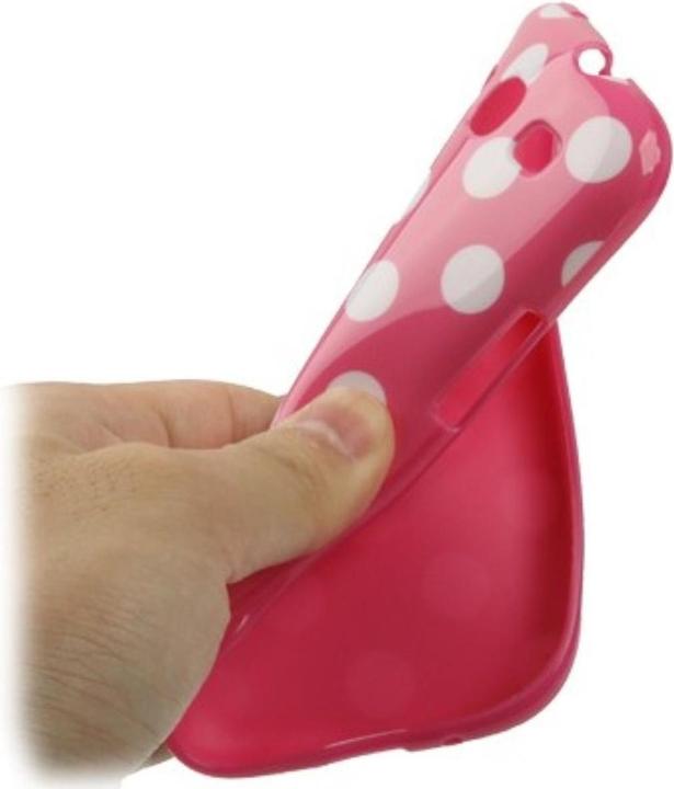 Actual product image König Design Protective cover TPU Case for mobile Samsung I9300 Galaxy S3 Pink / White (Samsung Galaxy S3, Samsung Galaxy S3 Neo)