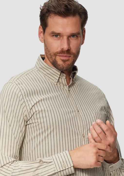 Actual product image S.Oliver Hemd Slim Fit: Hemd aus Baumwollstretch (XL)