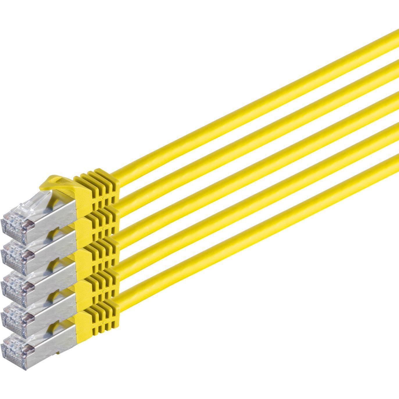 Thumbnail - S-Conn RJ45-RJ45 m-m (S/FTP, CAT7, 1 m), Netzwerkkabel