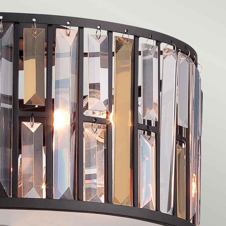 Actual product image Elstead Lighting Gemma ceiling light E27 triple vintage bronze (E27)