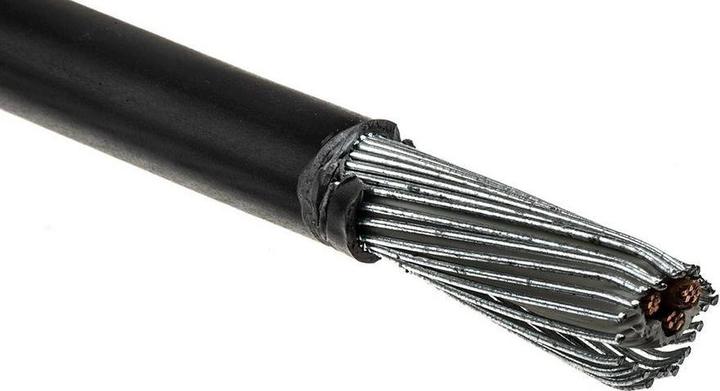 Image du produit RS PRO Câble d'alimentation 2,5 mm² 3G, 50m Noir (50 m)