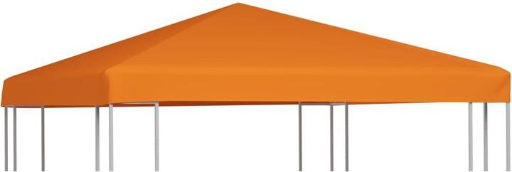 vidaXL Pavilion roof 310 g/m² 3x3 m orange (300 cm, 300 cm)