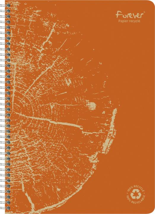 Image du produit Calligaphe Cahier à reliure spirale Forever Premium (A4, Quadrillé, Couverture rigide)