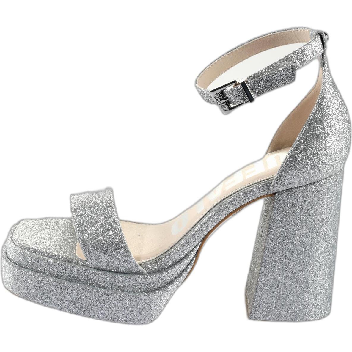 Buffalo, Damen, Sandalen, May Neat, Silber, (40)