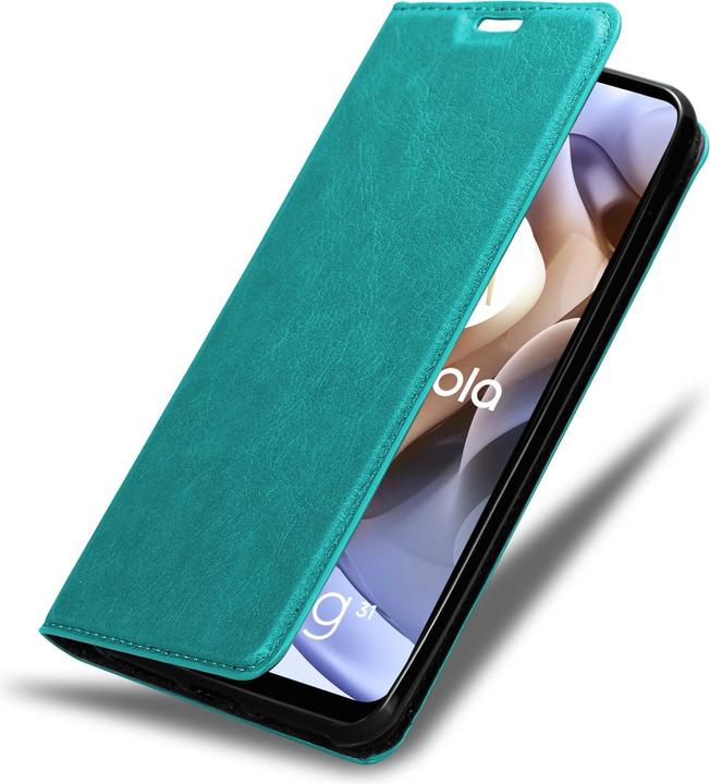 Produktbild Cadorabo Book Invis. Magnet Hülle (Motorola Moto G31, Motorola Moto G41)