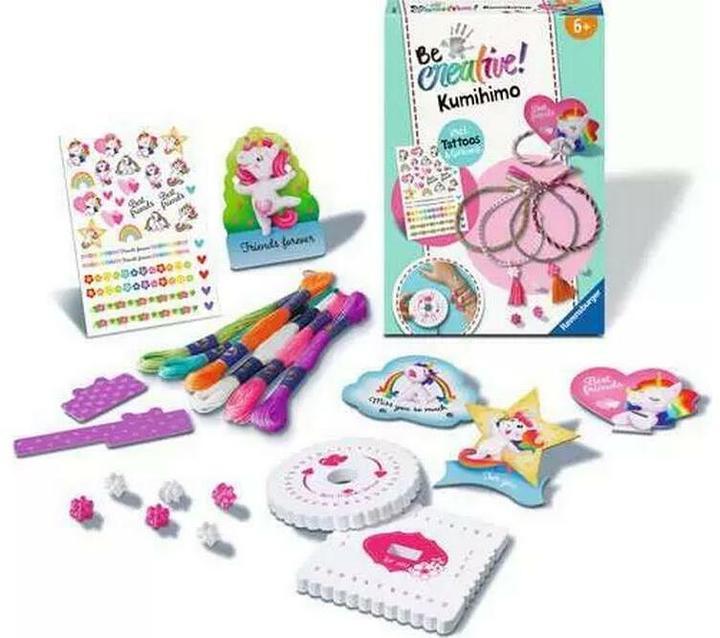 Produktbild Ravensburger BeCreative Mini - Kumihimo & Tattoos