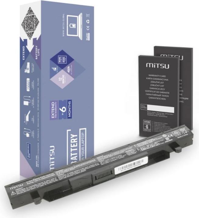 Produktbild Mitsu BATTERIE ASUS BC/AS-G552 (2200 mAh (33 Wh) 15V 4 Zellen Li-Ion (4 Zellen, 2200 mAh)
