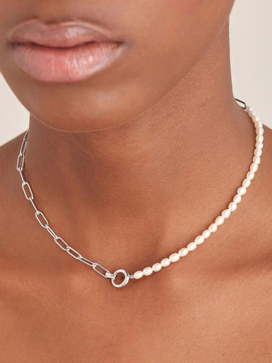 Immagine prodotto Ania Haie Collana Pearl Power (925 Argento, 40 - 45 cm)