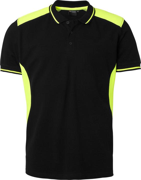 Produktbild Top Swede 213 Poloshirt, Herren, XS schwarz/Fluoreszierendes gelb (XS)