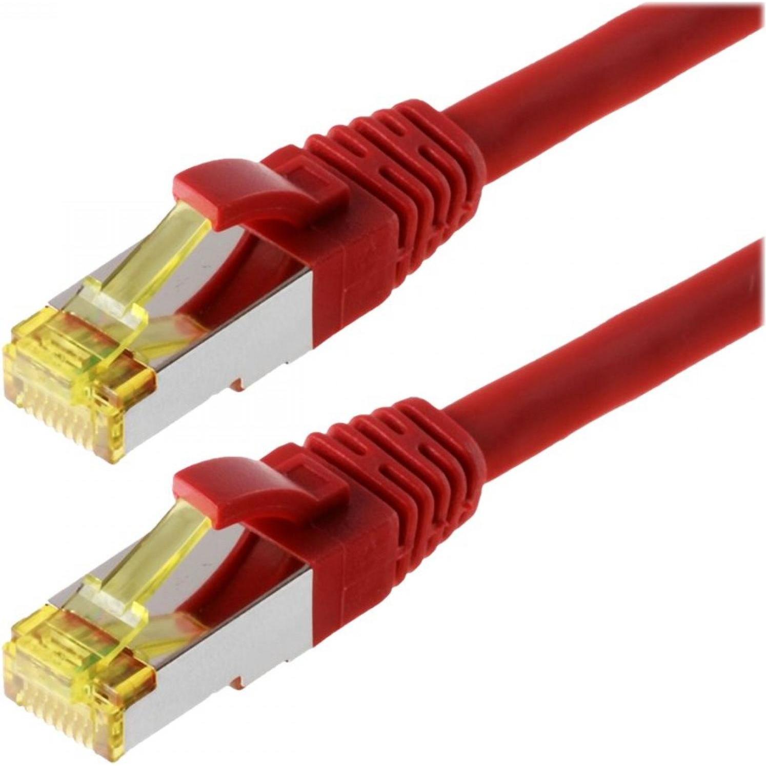 Helos Patchkabel RJ-45 (M) (S/FTP, CAT6a, 15 m), Netzwerkkabel
