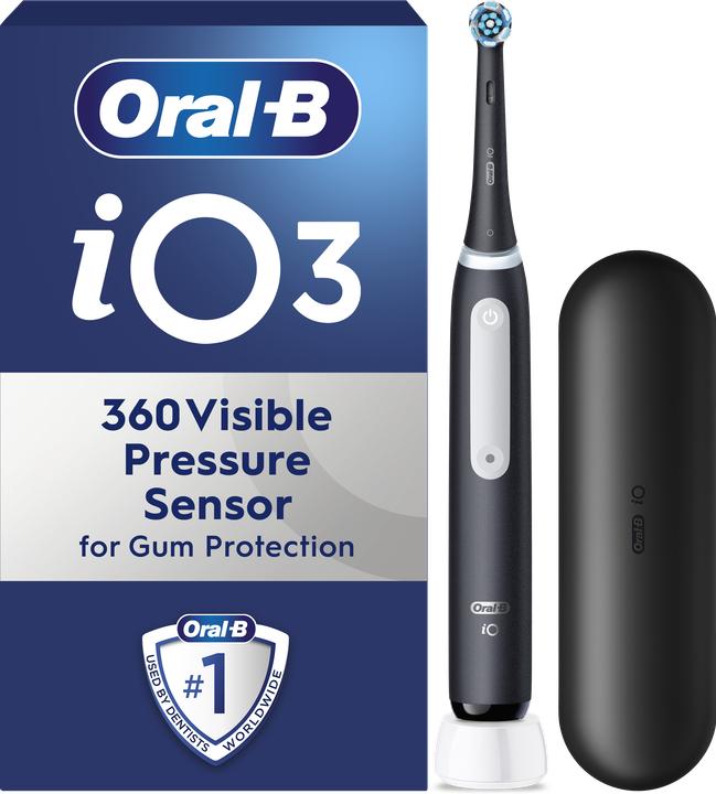 Braun iOG3.1A6.0BK Oral-B iO3 elektriline hambahari Matt Black+TC
