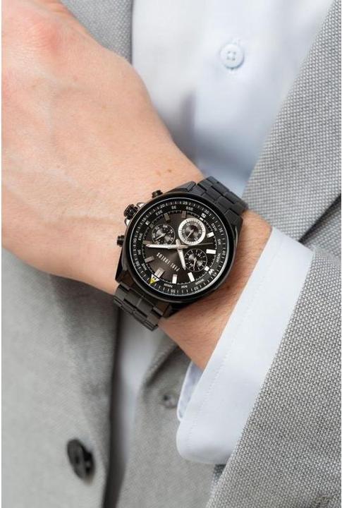 Image du produit Paul Lorens Zegarek Zegarek męski - KODARI - PL20009B-1A5 (Chronographe, Montre analogique, 45 mm)