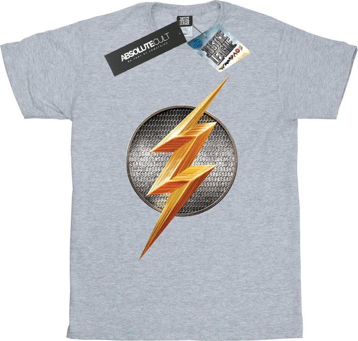 Immagine prodotto Justice League Movie Flash Emblem Maglietta Ragazze (140, 146)