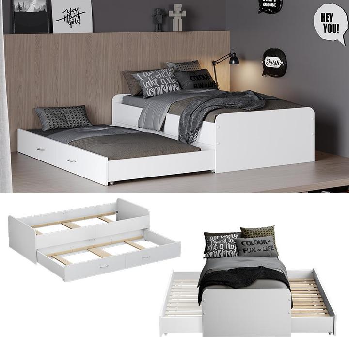 Produktbild Oskar-Store Jaspar mit Lattenrost, ohne Matratze (90 x 200 cm)