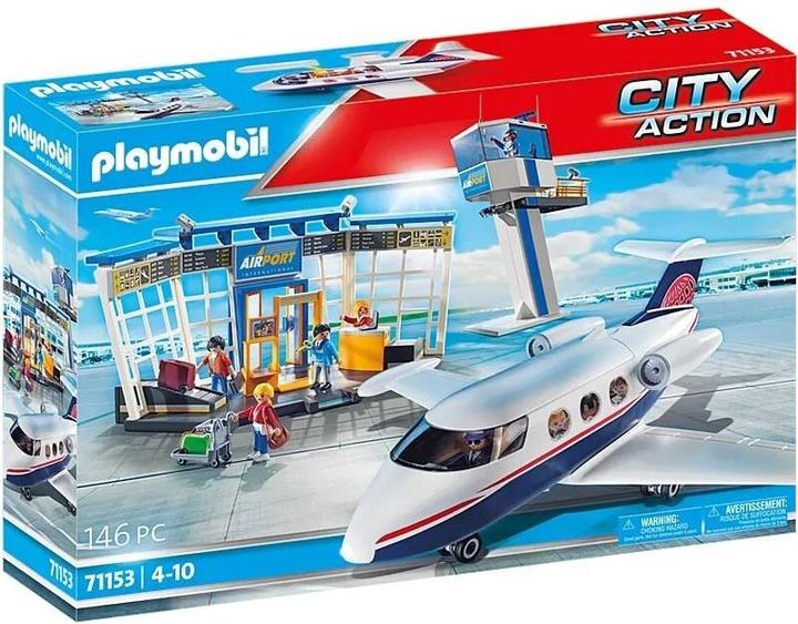 Actual product image Playmobil Flughafen mit Flugzeug und Tower (71153, Playmobil City Action)