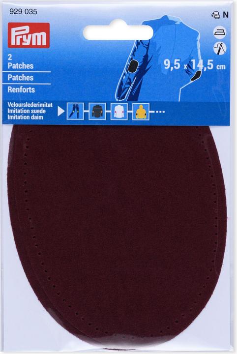 Image du produit Prym Patches Velourlederimitat (2 pcs, 14.50 x 9.50 cm)