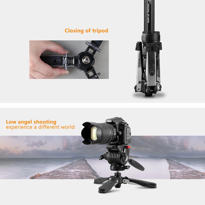 Actual product image Nest Video Monopod NT-329M H145 cm (Metal)