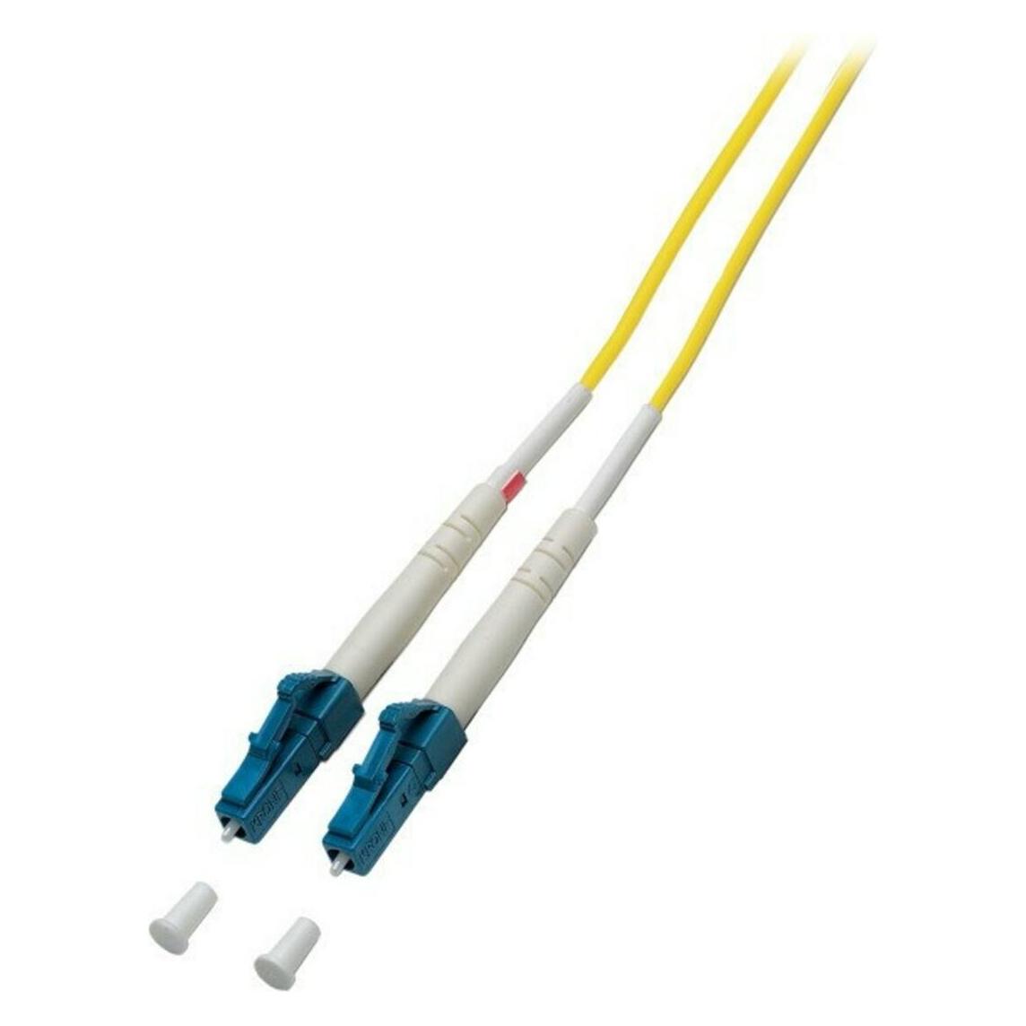 Danicom OS2 Simplex Glasfaserkabel Lc-Lc 2m, Netzwerkkabel