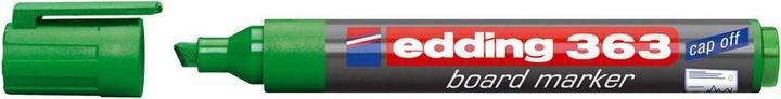 Actual product image Edding 363 Whiteboard marker - green - 10 whiteboard pens - wedge tip 1-5 mm - board marker wipeable (10 x)