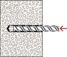 Actual product image Fischer Aerated concrete anchor FPX M 10 I (1 pcs.)