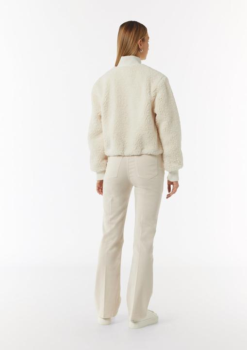 Immagine prodotto Comma Indoor-Jacke Kuscheliger Teddy-Blouson mit Rippbündchen (42)