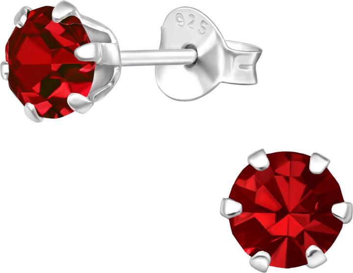 Immagine prodotto Maxte Silberne Runde 5 mm mit Kristallen (Argento 925)