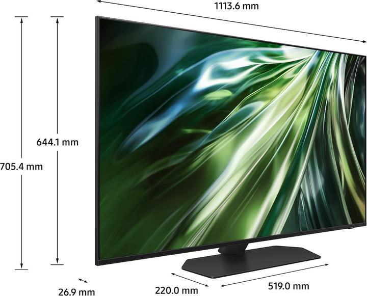 Actual product image Samsung QN90D TV 50" NEO QLED 4K SMART TV 2024 TQ50QN90DATXXC (50", QN90D, NeoQLED, 4K, 2024)