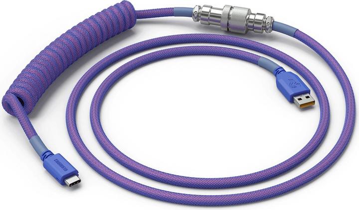 Actual product image Glorious PC Gaming Race Coiled Cable Nebula