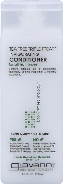 Produktbild Giovanni Tea Tree Triple Treat Invigorating Conditioner (250 ml)
