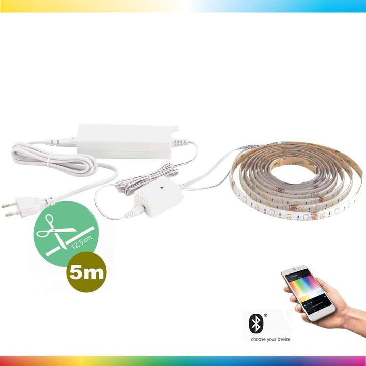 Image du produit EGLO Ruban lumineux STRIPE-C 5m blanc (Blanc, 500 cm, Intérieur)
