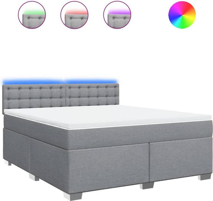 Actual product image vidaXL Boxspringbett (180 x 200 cm)