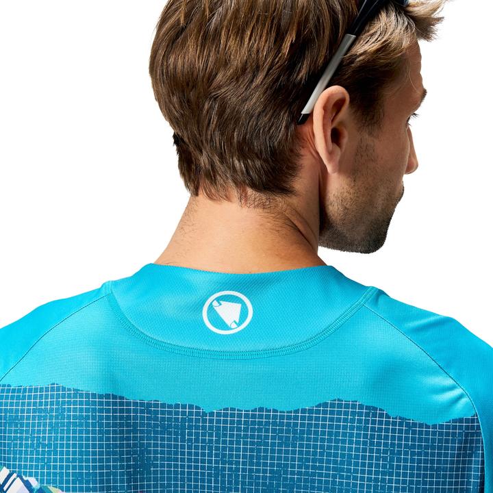 Actual product image Endura Patchwork Ltd Printed L/S Tee Bab (XXL)