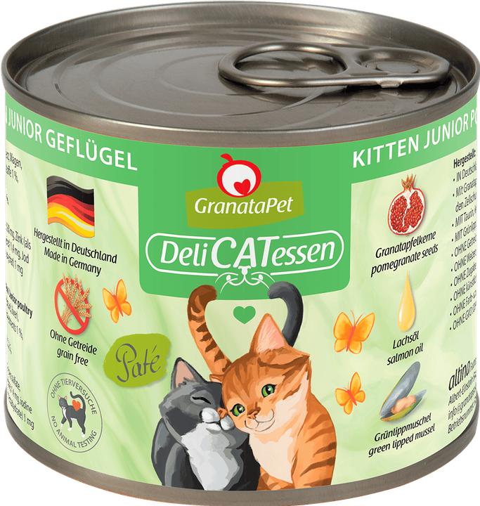 Actual product image Granatapet Delicatessen Dose Kitten Geflügel (Junior, 1 pcs., 200 g)